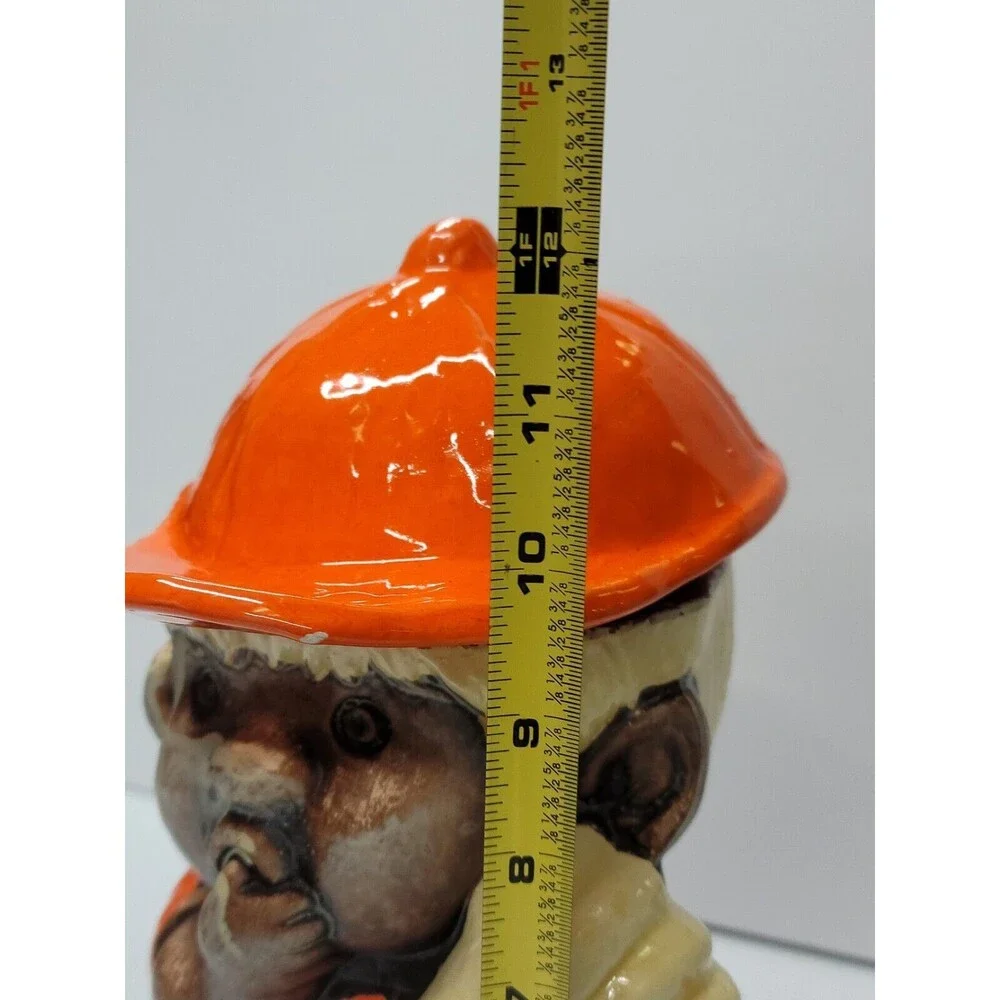 Vintage Treasure Craft Ceramic Boy w/Baseball Cap, Glove & Finger in His Mouth